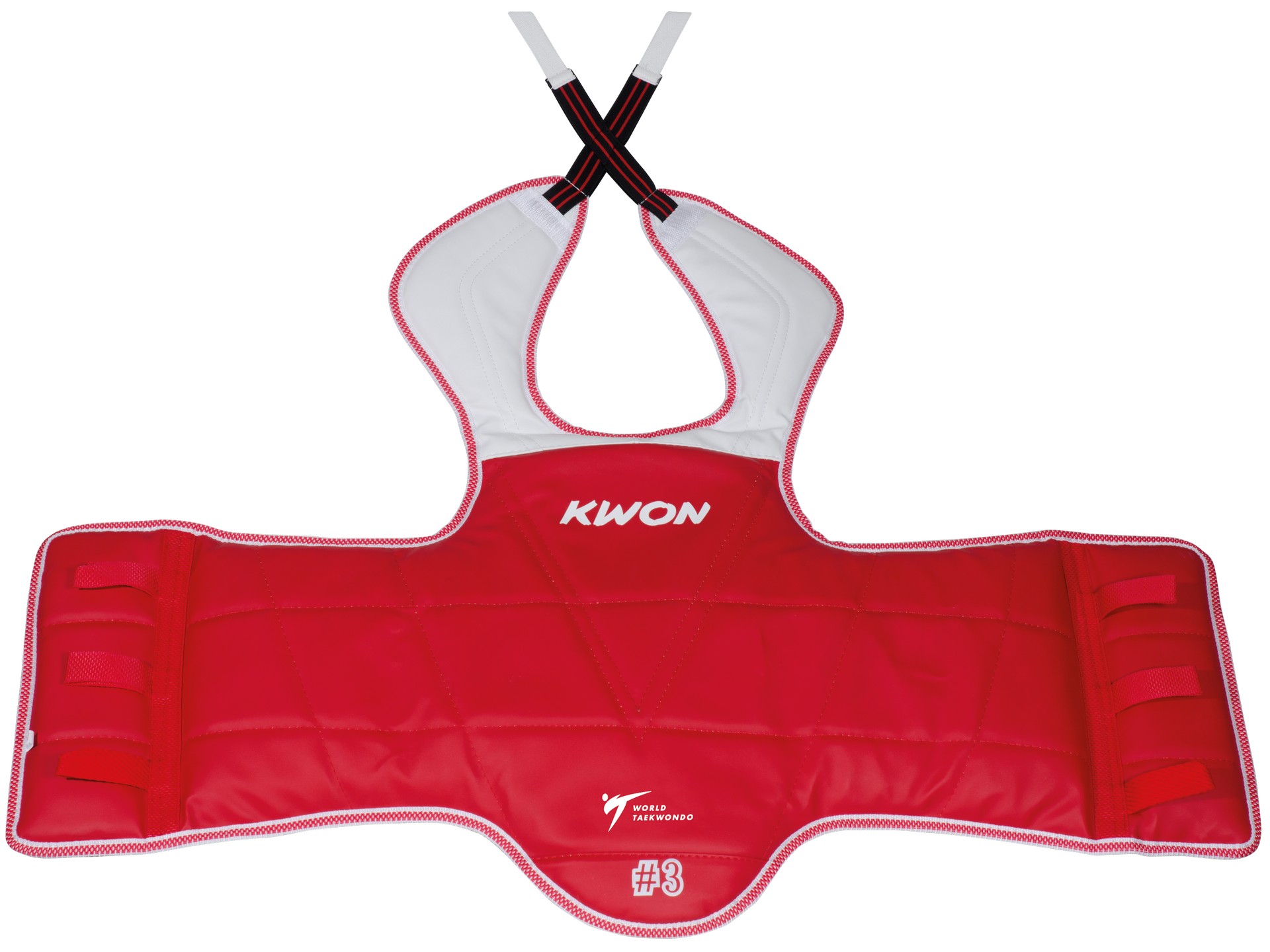 Veste-Plastron d’entraînement Taekwondo style coréen - WT reconnu