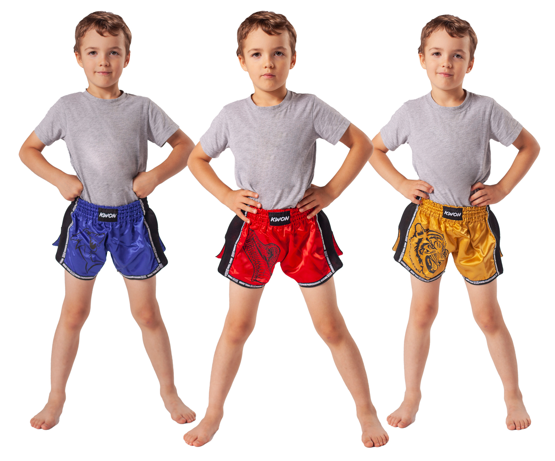 Short de boxe Thai pour Enfants