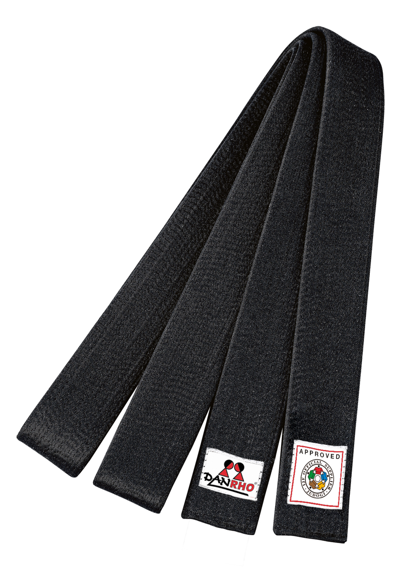 DANRHO Ceinture Judo noire - IJF reconnu