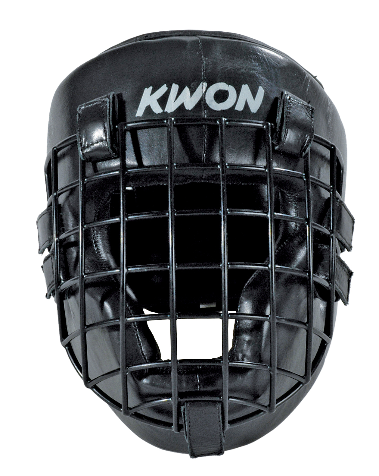 Casque avec grille en fer
