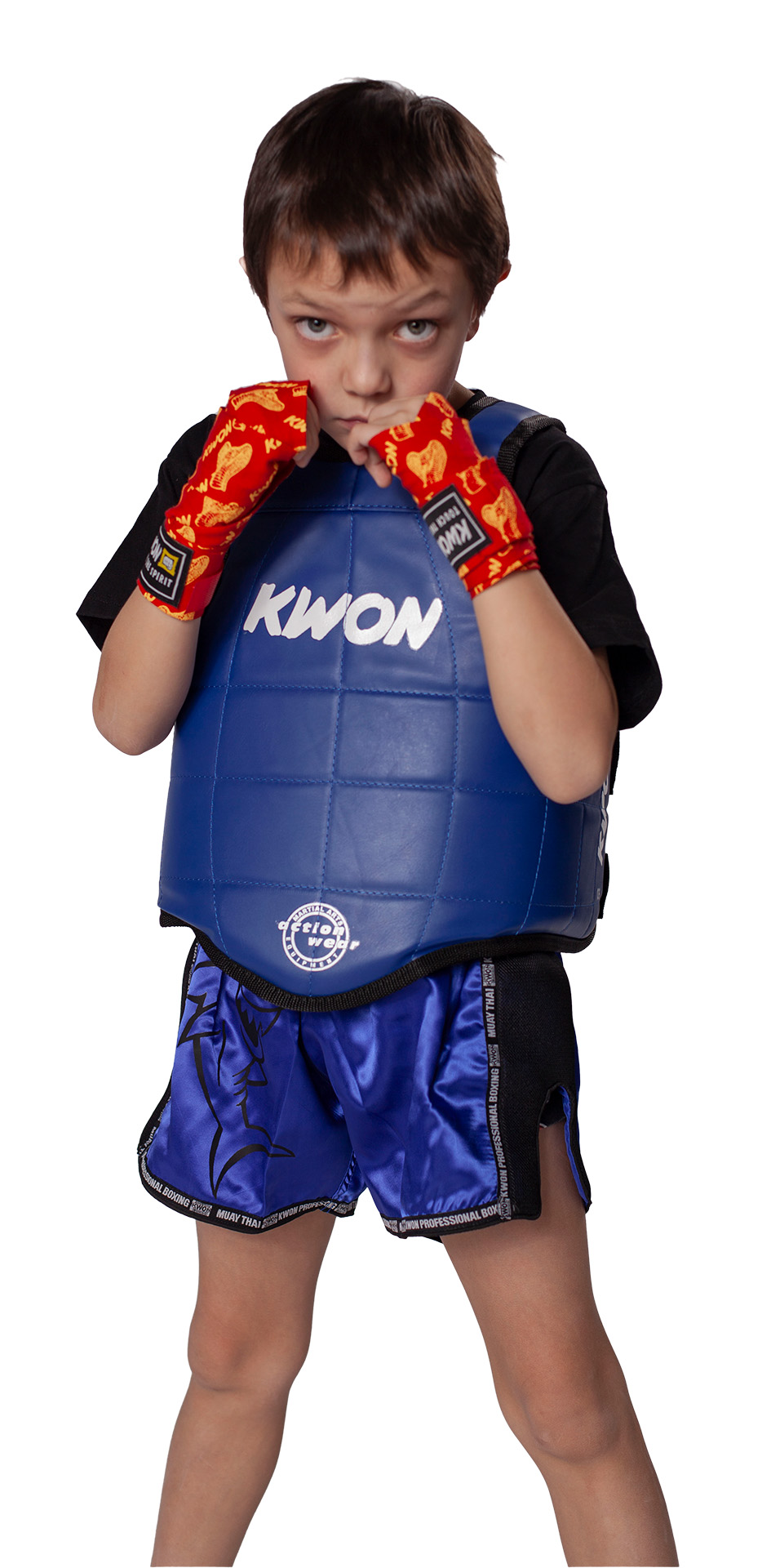 Plastron Thai Boxing Amateur double