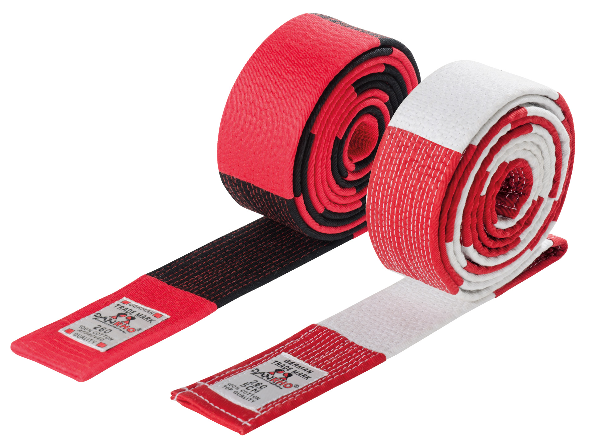 DANRHO Ceinture Budo Dan 5 cm