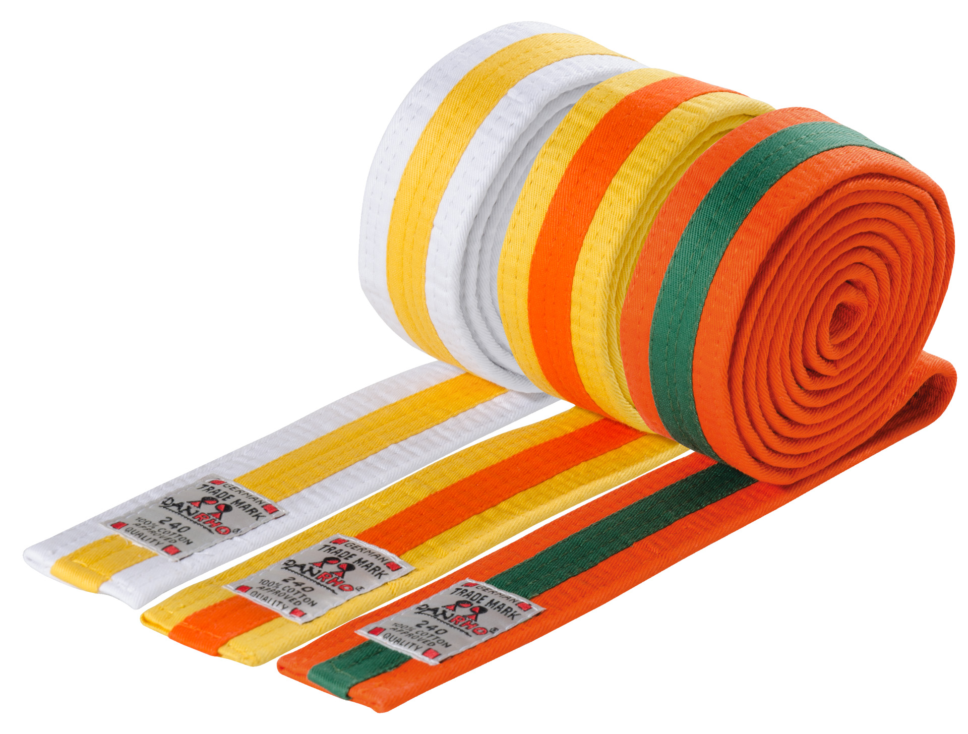 DANRHO Ceinture pour jeunes multicolores