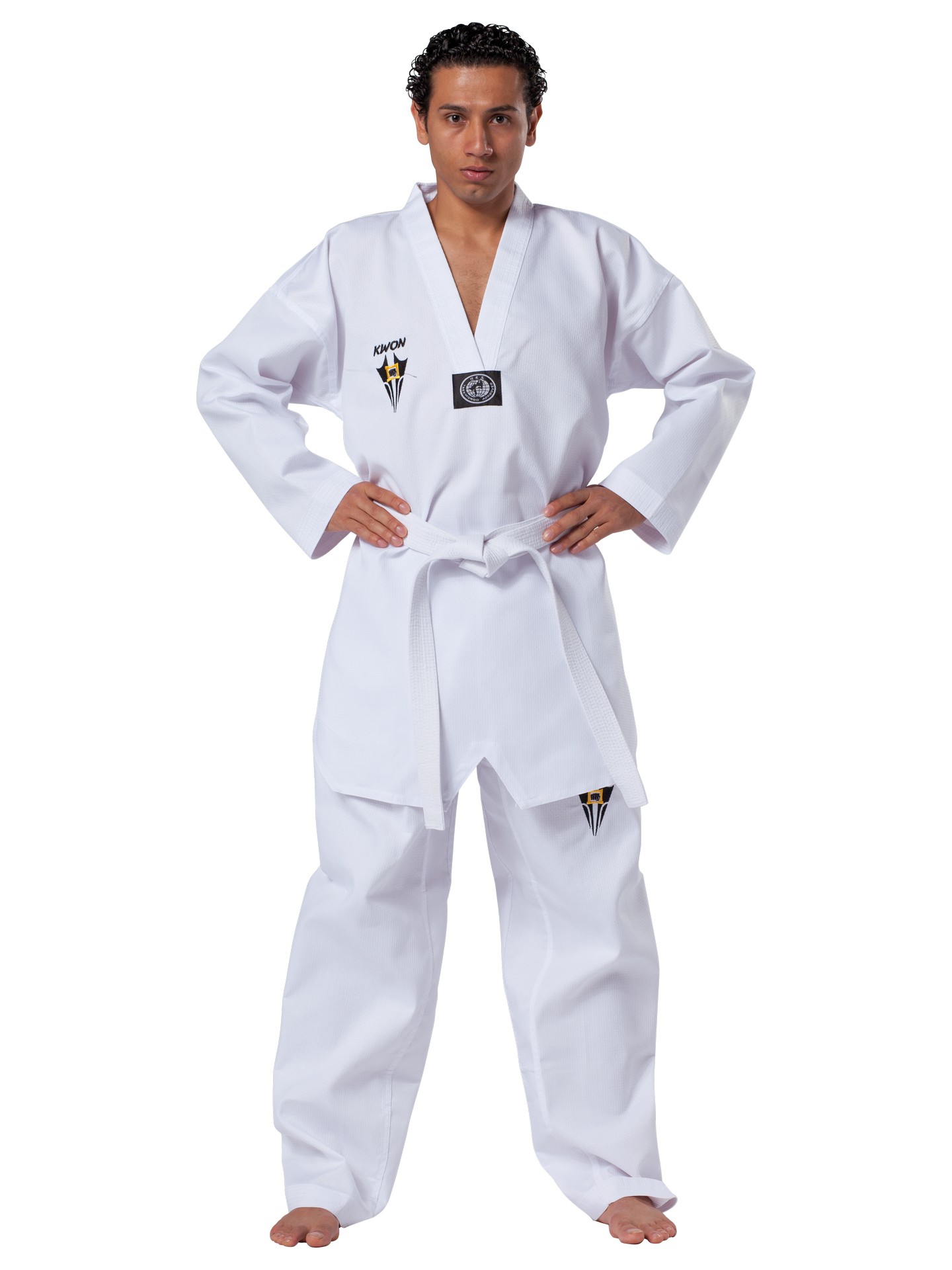 Dobok Taekwondo Starfighter revers blanc