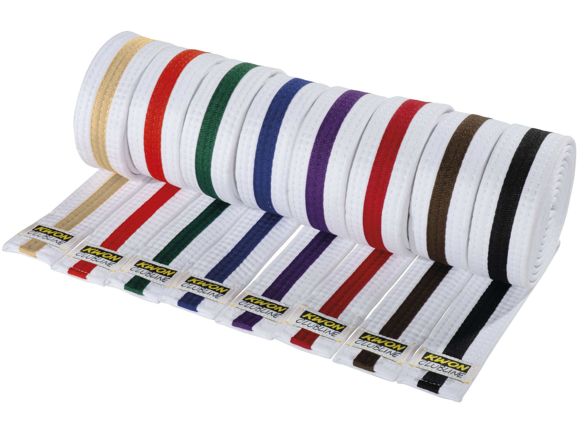 KWON CLUBLINE Ceinture Soft Belt, multicolore