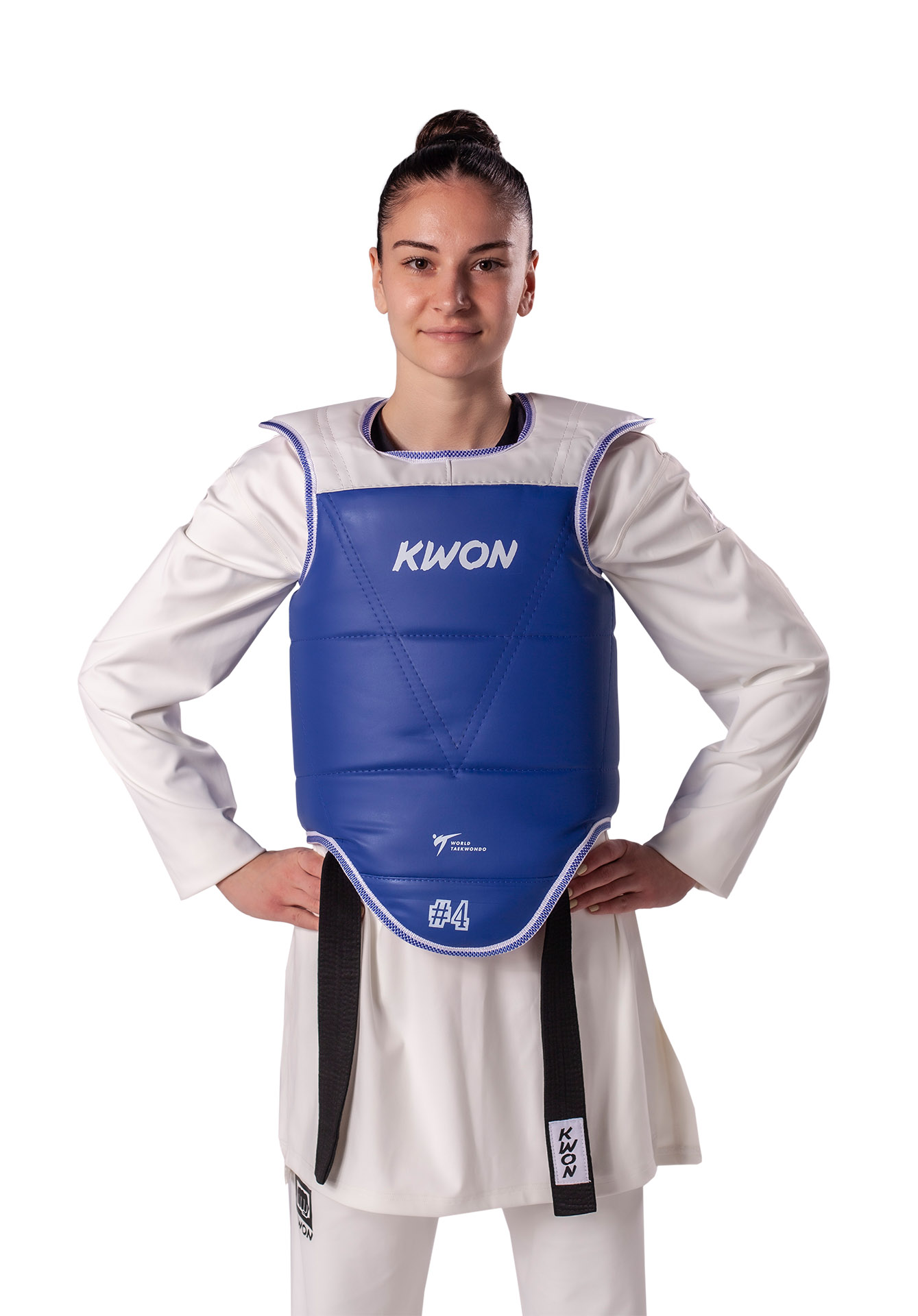 Veste-Plastron d’entraînement Taekwondo style coréen - WT reconnu