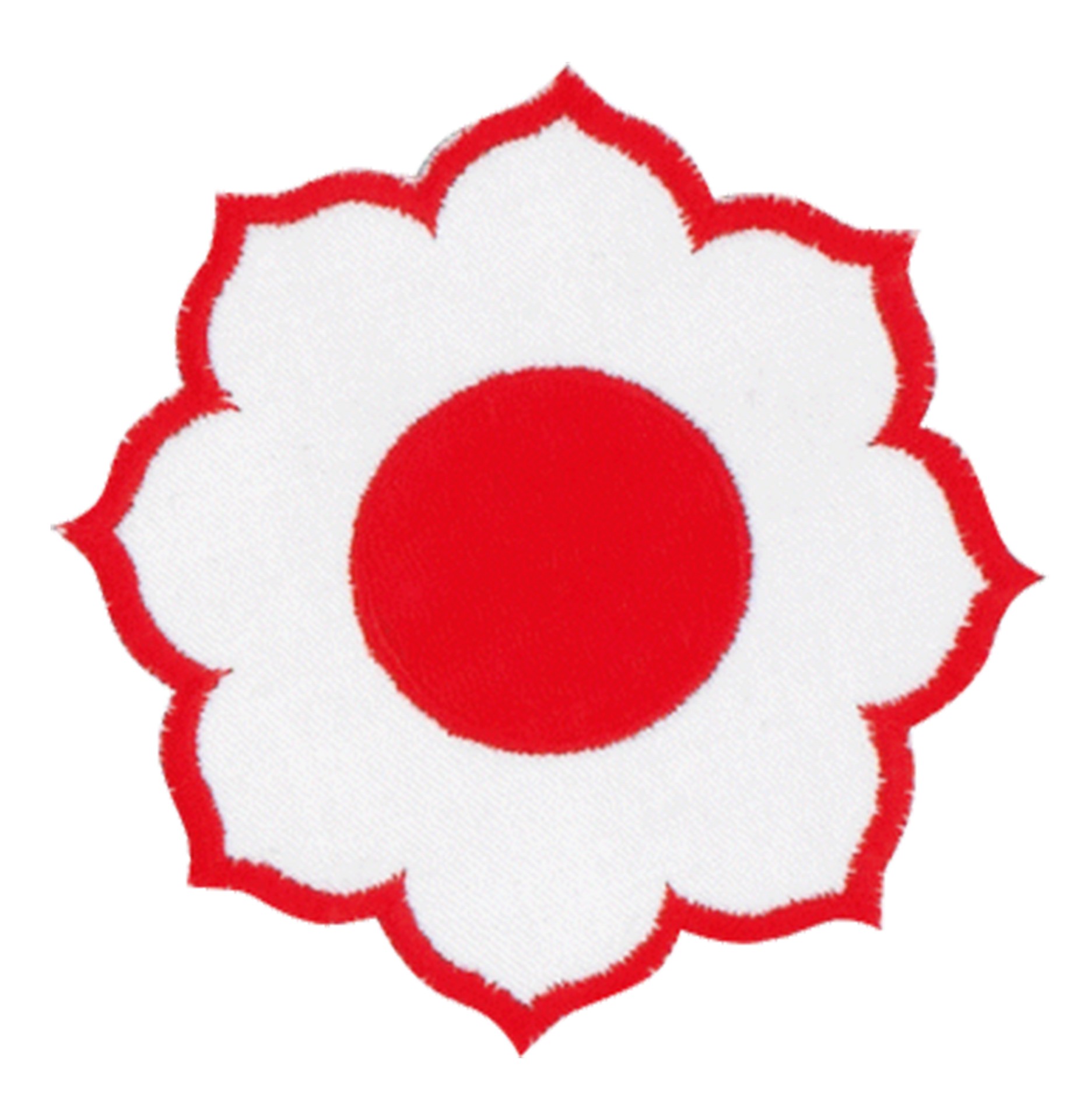 DANRHO insignes brodes fleur grande