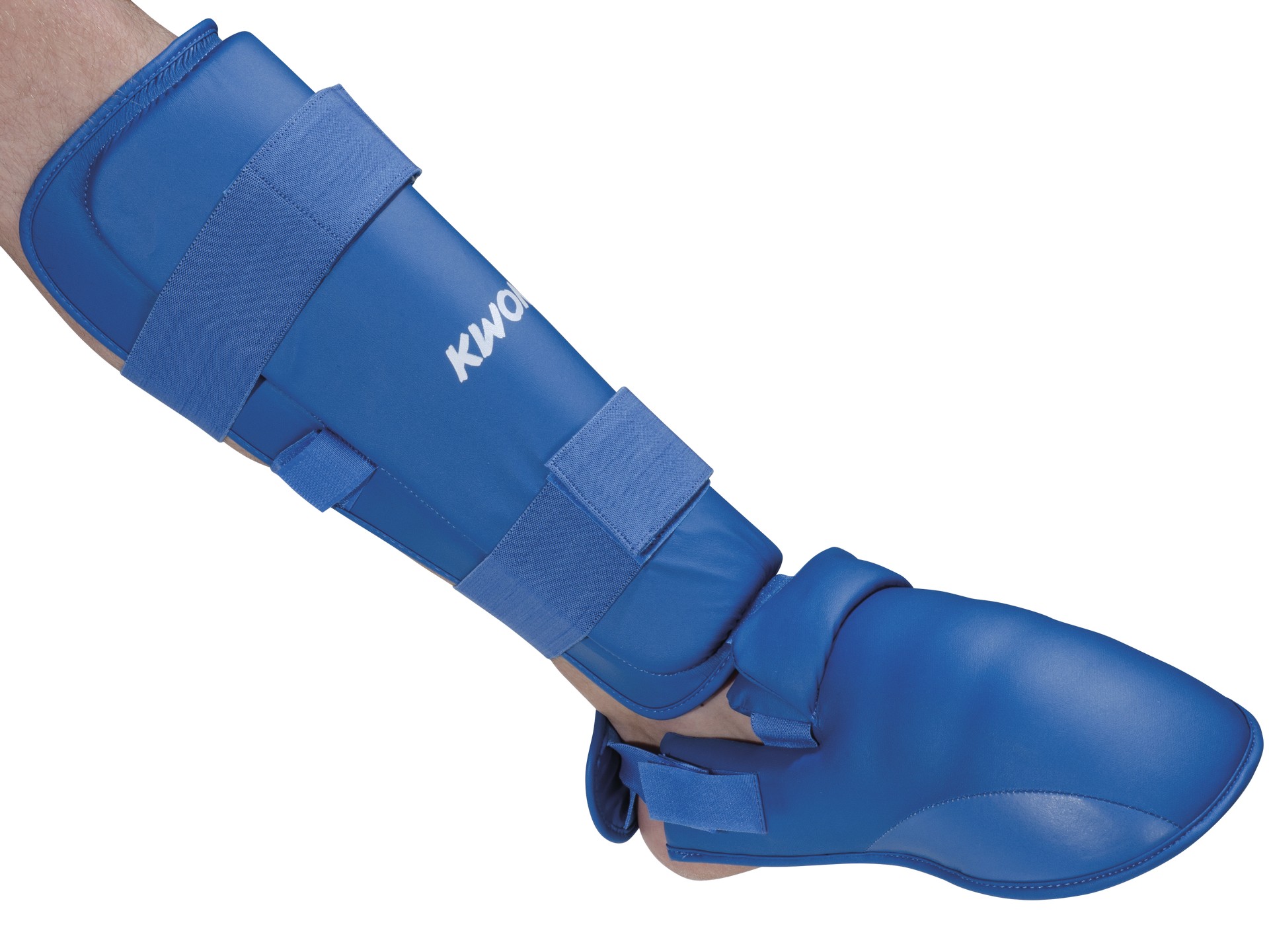 Protège-tibias et protège-pieds de karaté