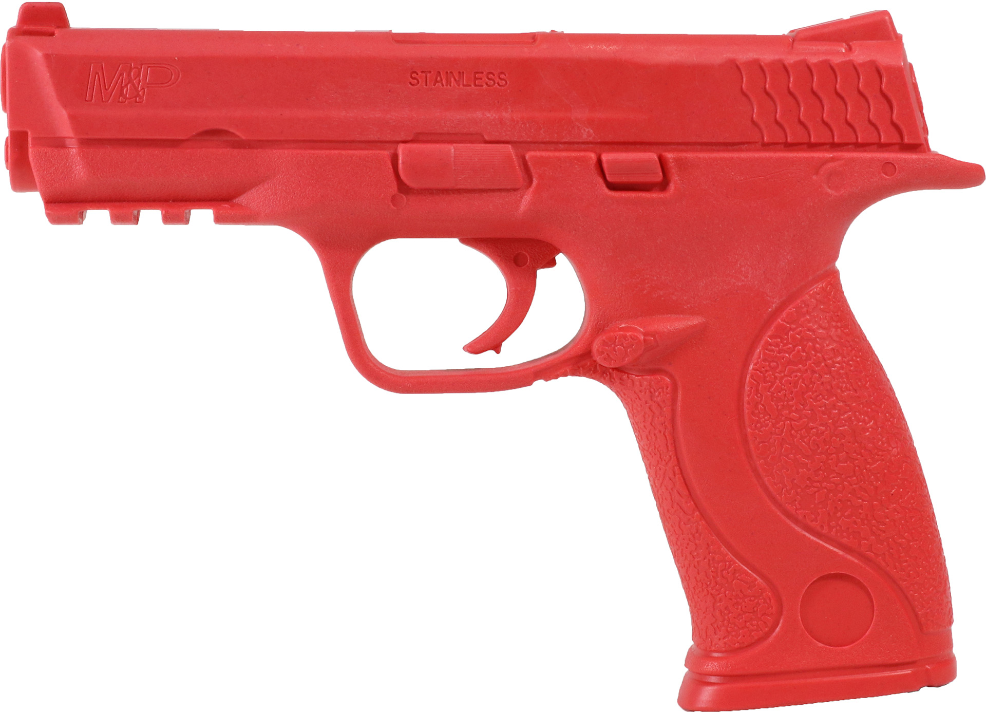 Pistolet d'entraînement plastique dur rouge